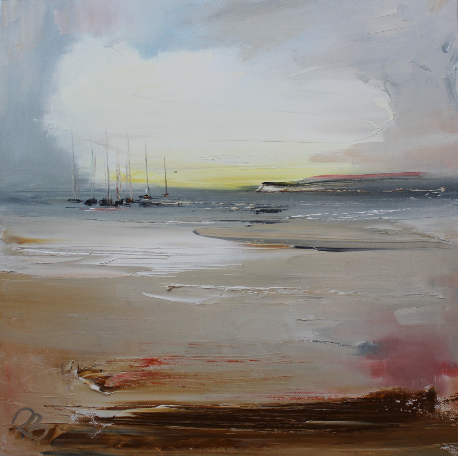 'On East Coast Sands' by artist Rosanne Barr